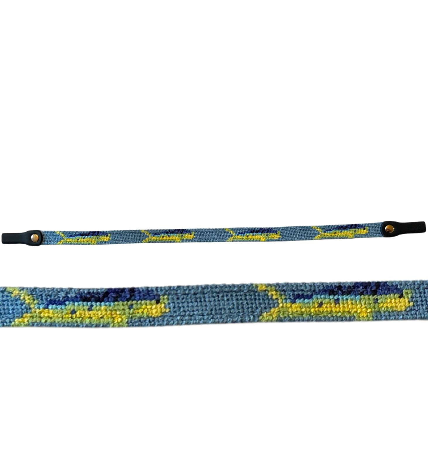 Sunglass Strap- Mahi needlepoint Design