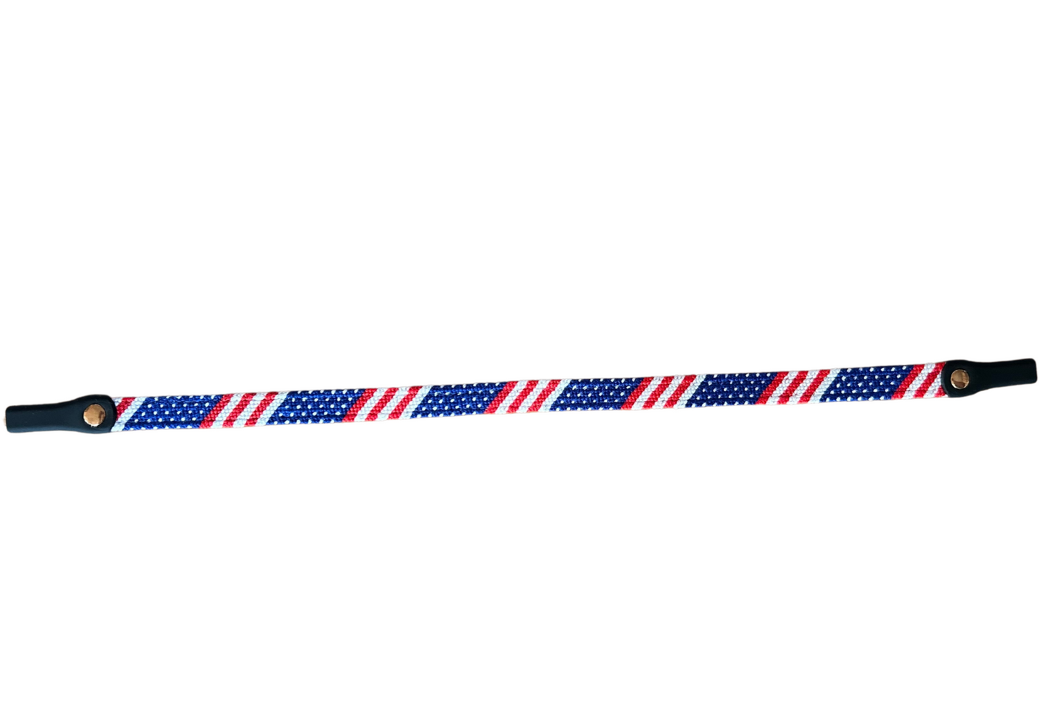 Needlepoint Sunglass Strap- American Flag Stars and Stripes needlepoint Design