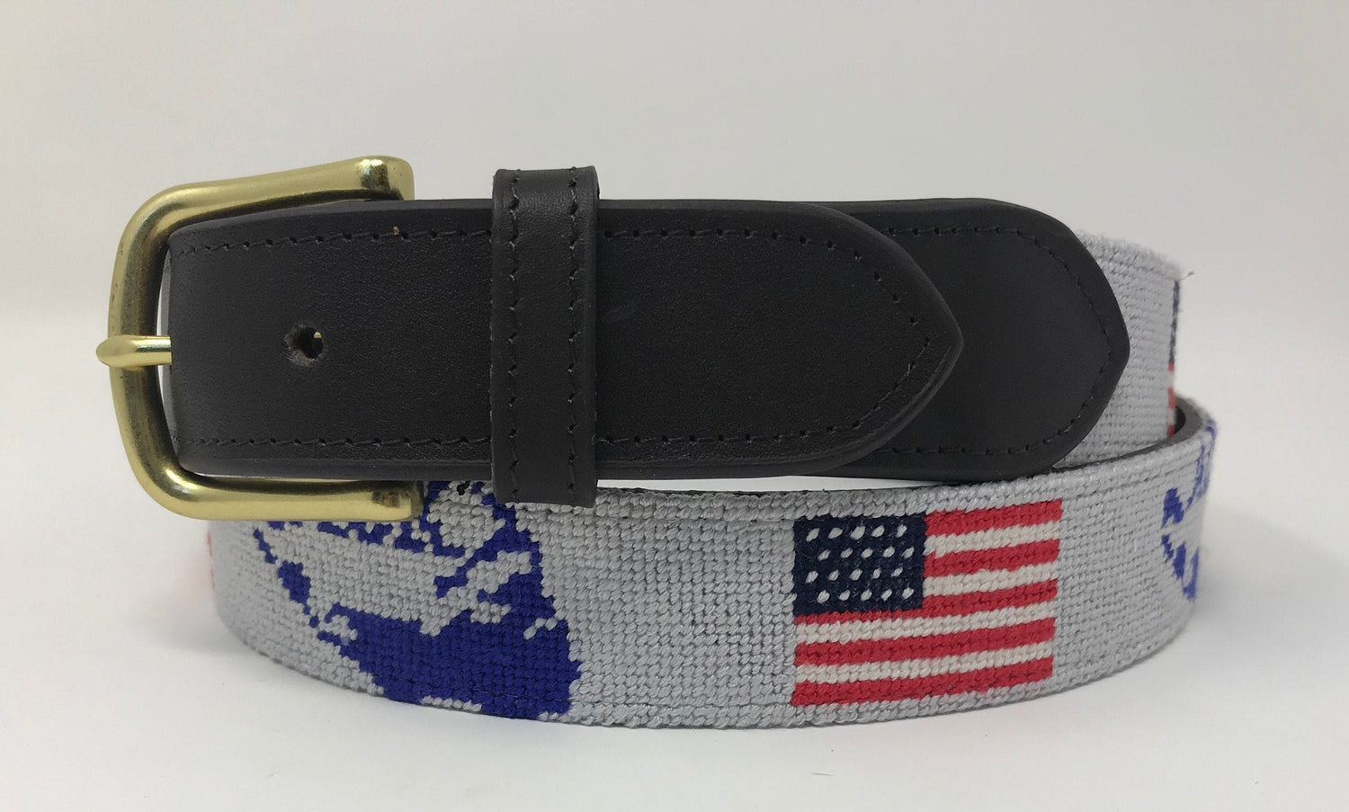 Nantucket Needlepoint Belt